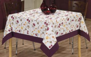 Tablecloth: why do you dream