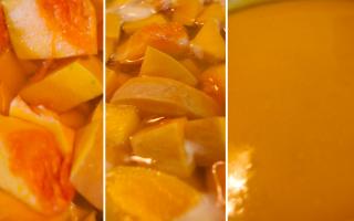 Крем суп з гарбузом рецепт